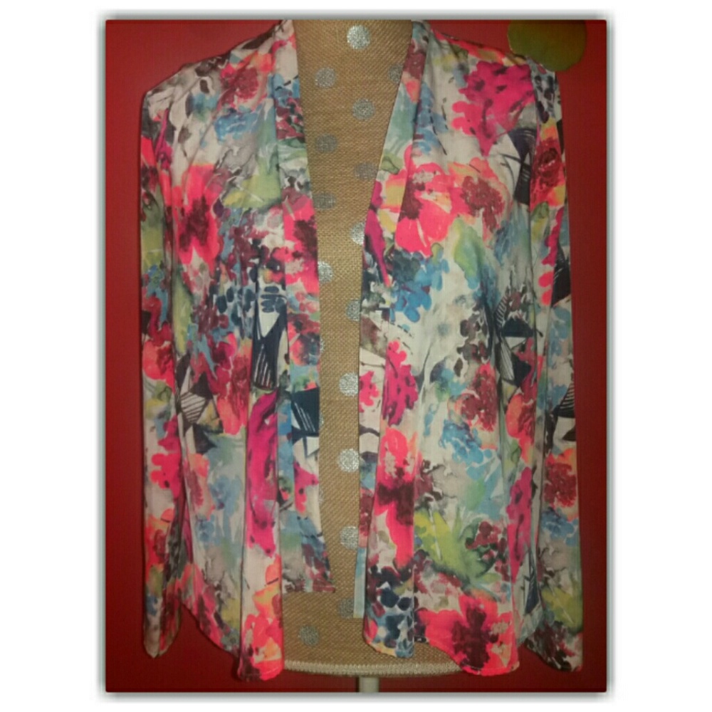 Like New Honey Punch Open Blazer