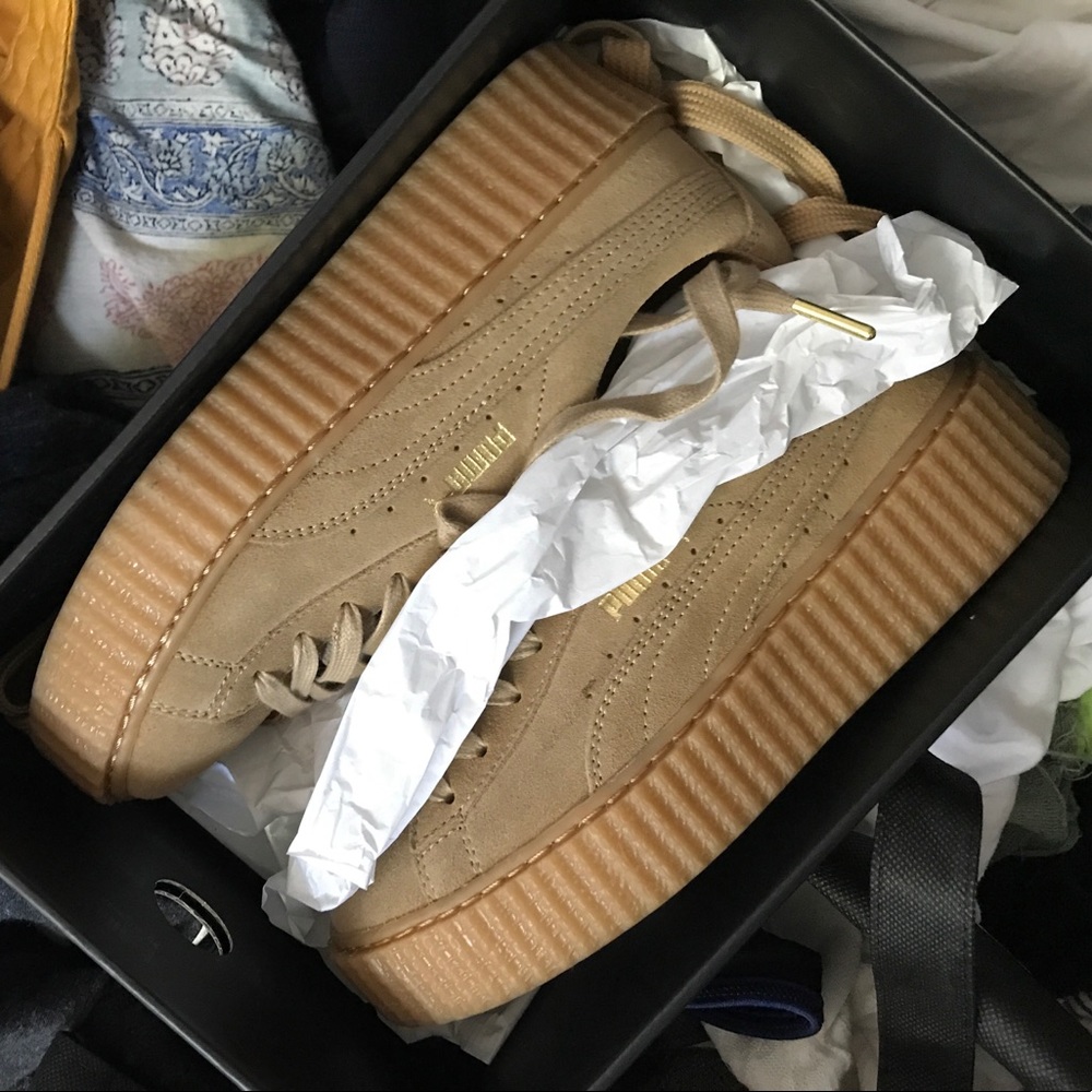 Puma creepers color oatmeal