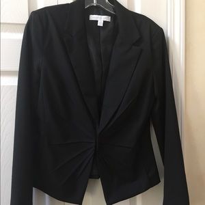 Black suit jacket