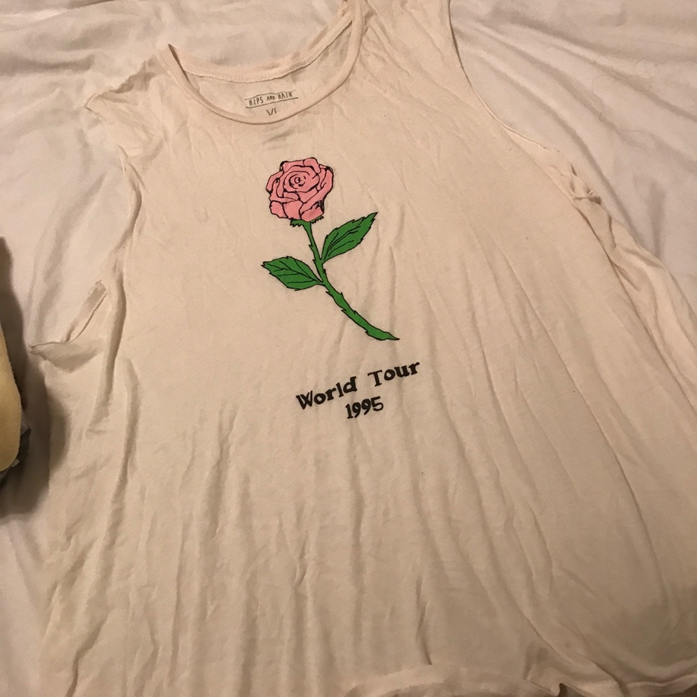 World Tour Rose Muscle Tee