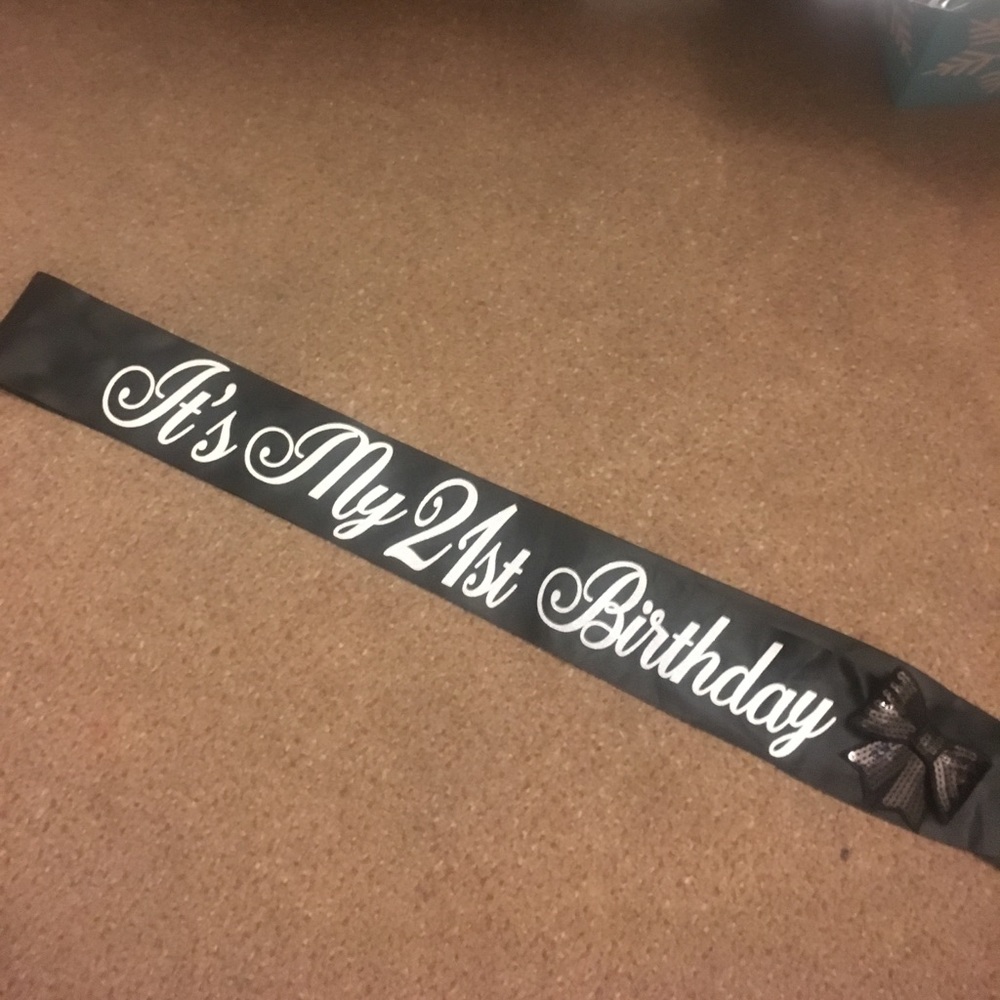 Birthday Sash