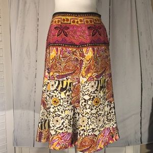 Nygard Collection silk skirt