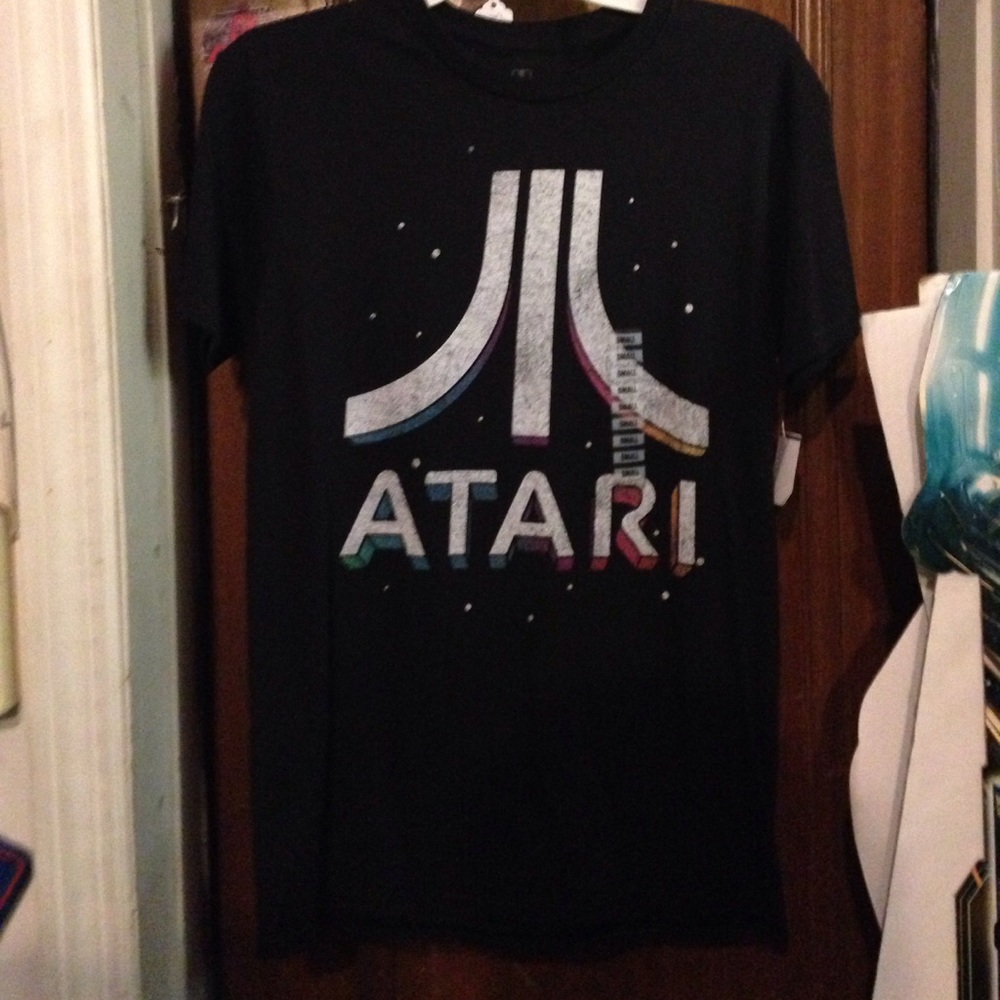 Atari vintage inspired shirt Nintendo PlayStation