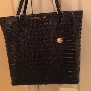 Brahmin Ink (Blue) Tote