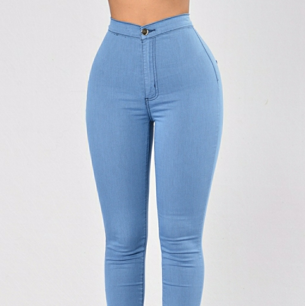 SOLD Super High Waisted Fashion Nova Jeans