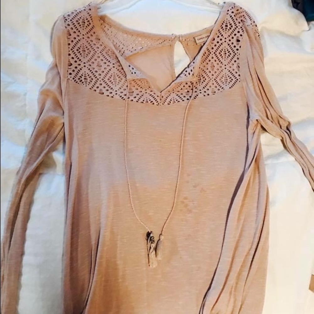 Beige top