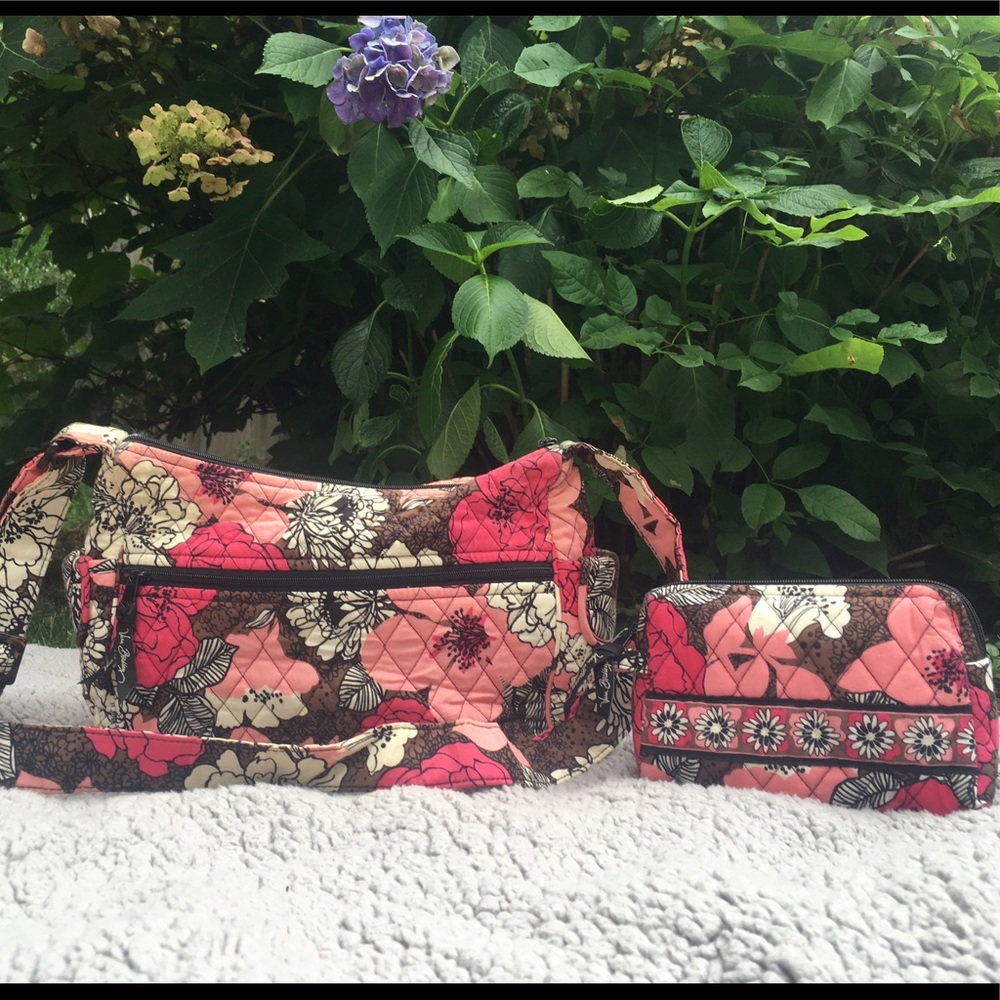 Vera Bradley RETIRED handbag set (3 pieces!!)