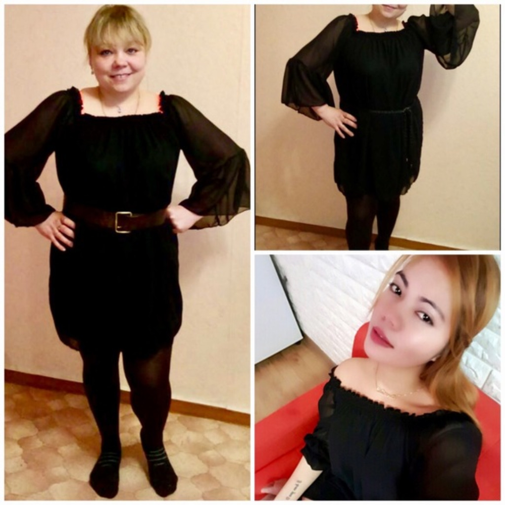 Loose Sexy Summer Off-Shoulder Dress Swim Coverup - Picture 4 of 7