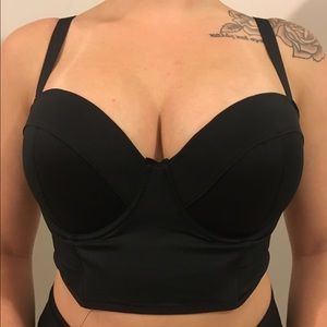 Bustier crop top BEBE