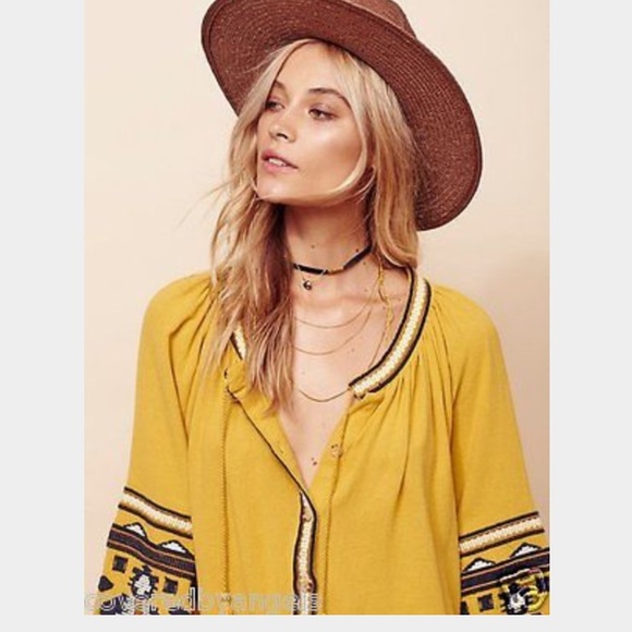 Free People In The Clear Embroidered Maxi - Picture 4 of 8