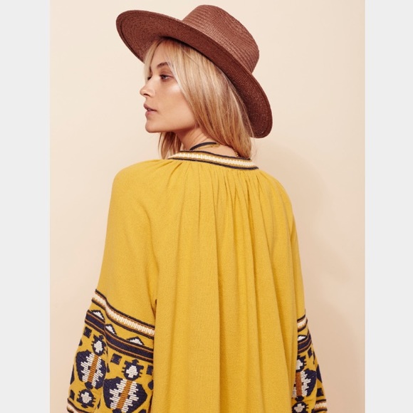 Free People In The Clear Embroidered Maxi - Picture 5 of 8