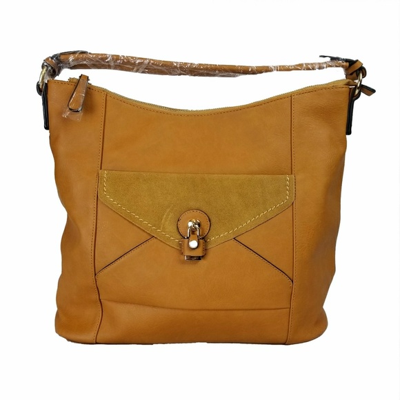 Camel Colored Hobo Bag - Picture 1 of 5