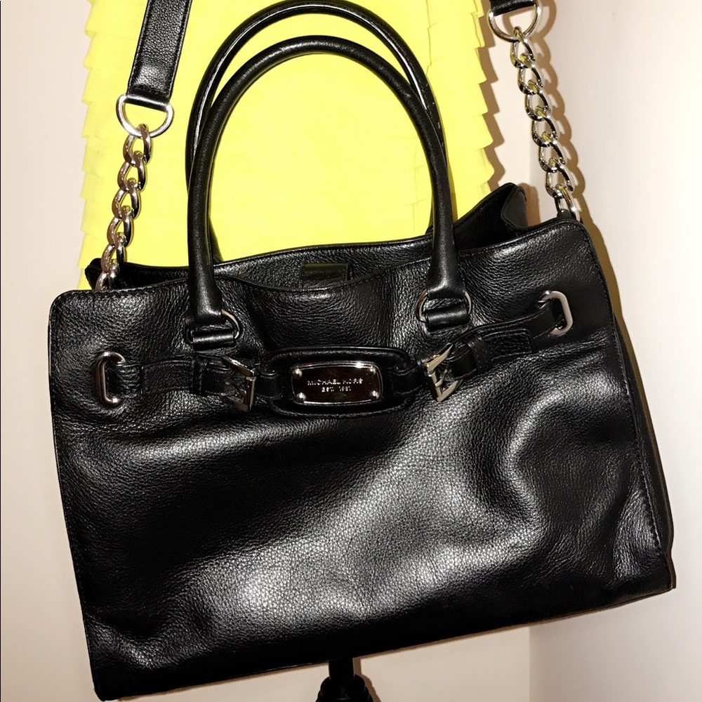 Gorgeous Michael Kors Black Leather Bag