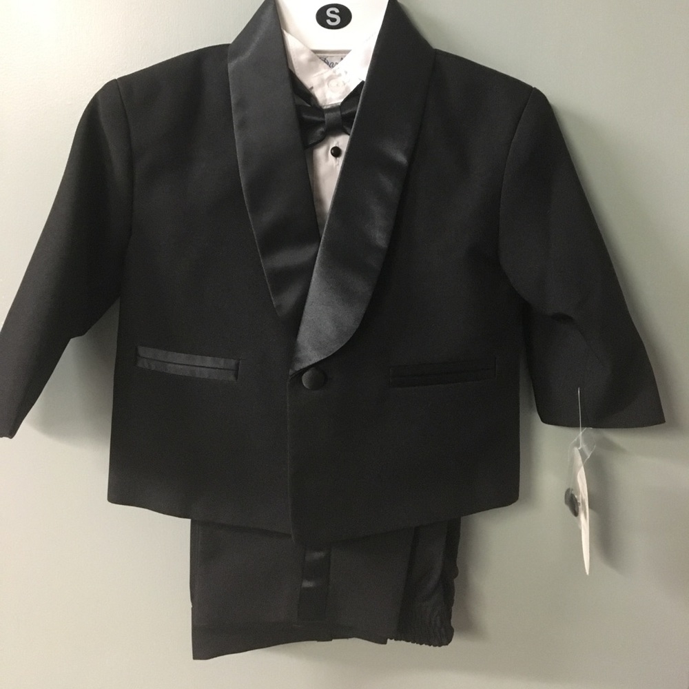 Boys Black Tuxedo by Just Darling All sizes