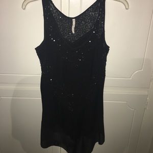 Long dressy tank top