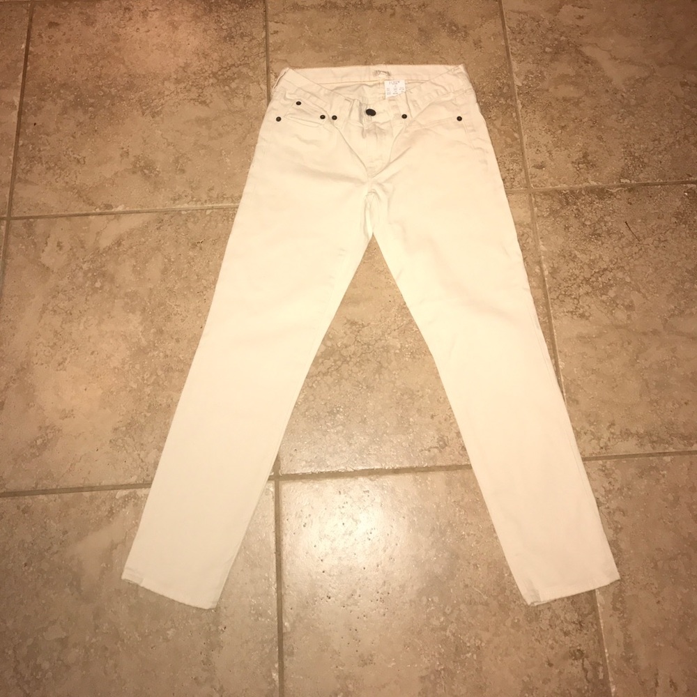Off-white J.Crew jeans