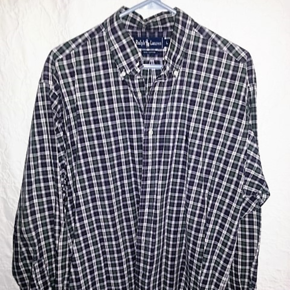 Polo Ralph Lauren Sleeve Shirt EUC - Picture 1 of 5
