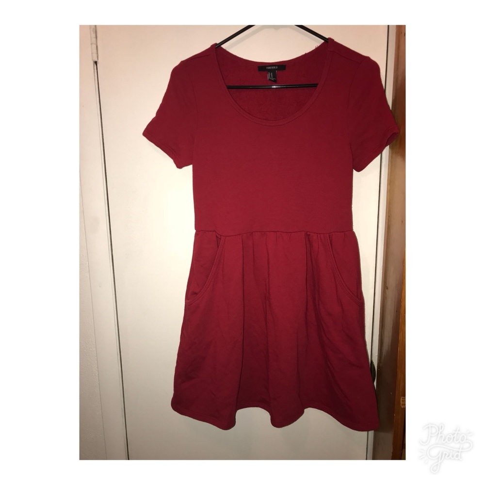 Red Casual Dress