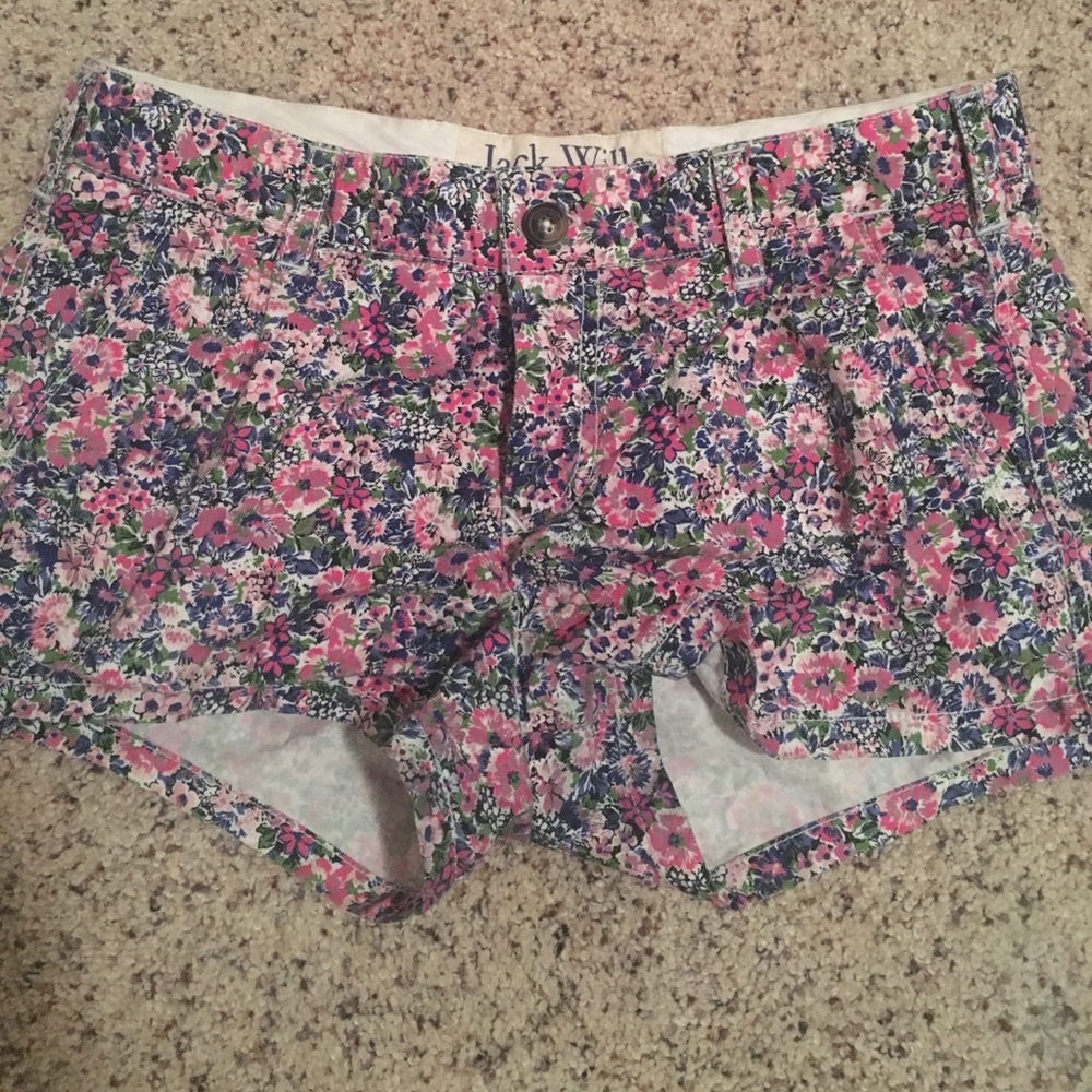 Jack Wills floral shorts