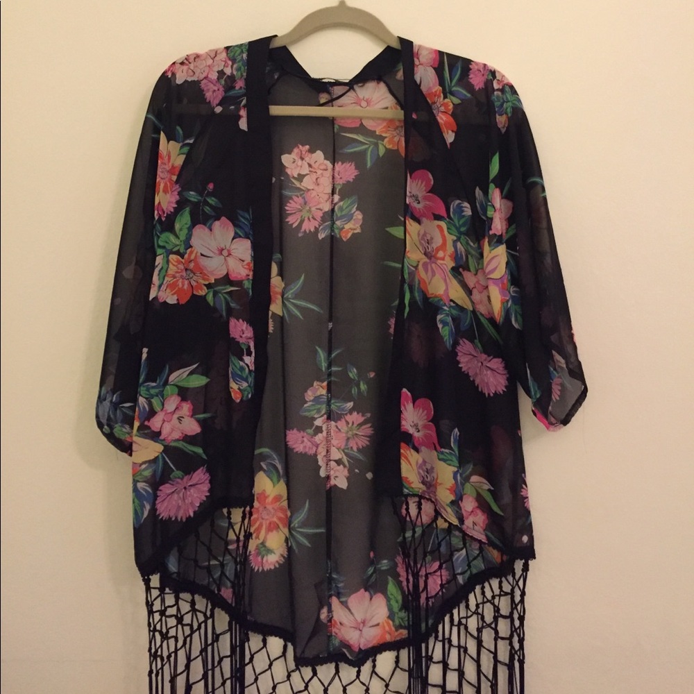 Floral Kimono Cardigan