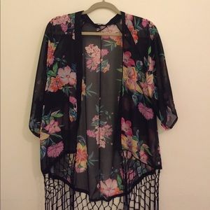 Floral Kimono Cardigan