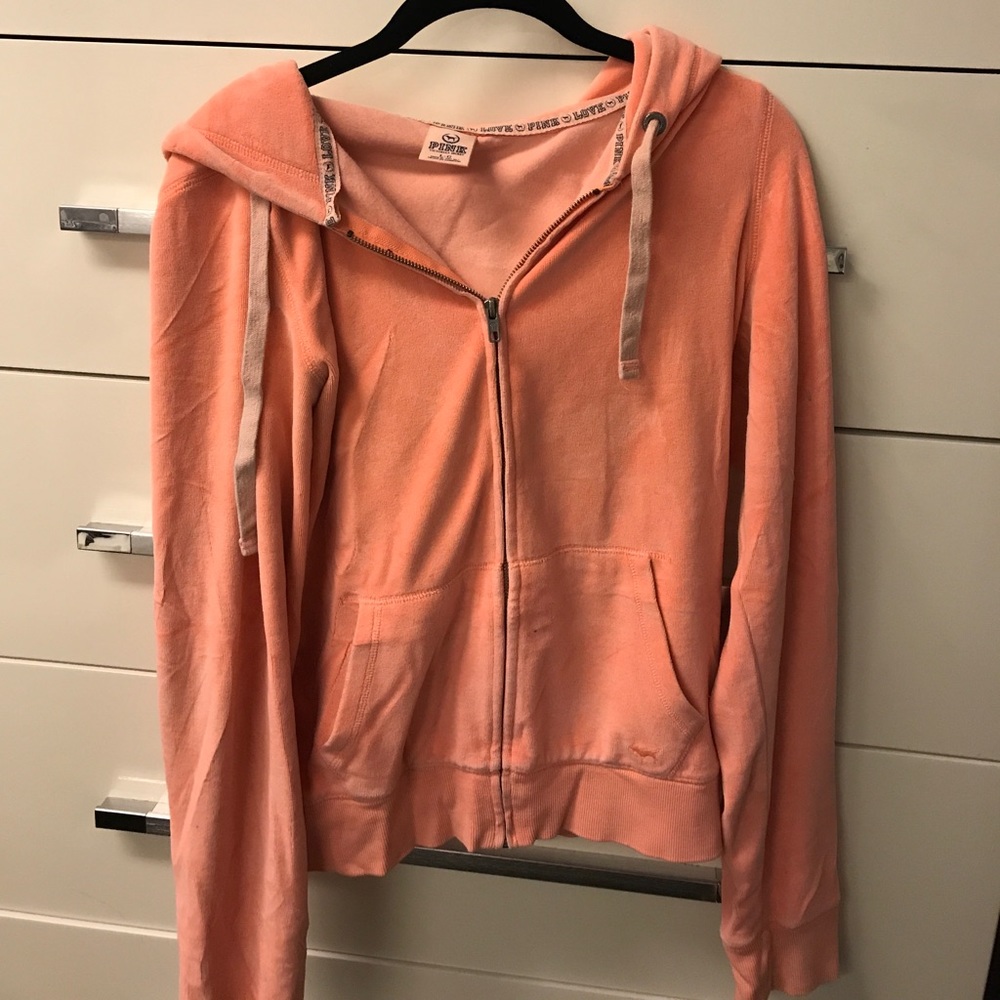 SOLD ❌❌Victoria Secret zip up with hood