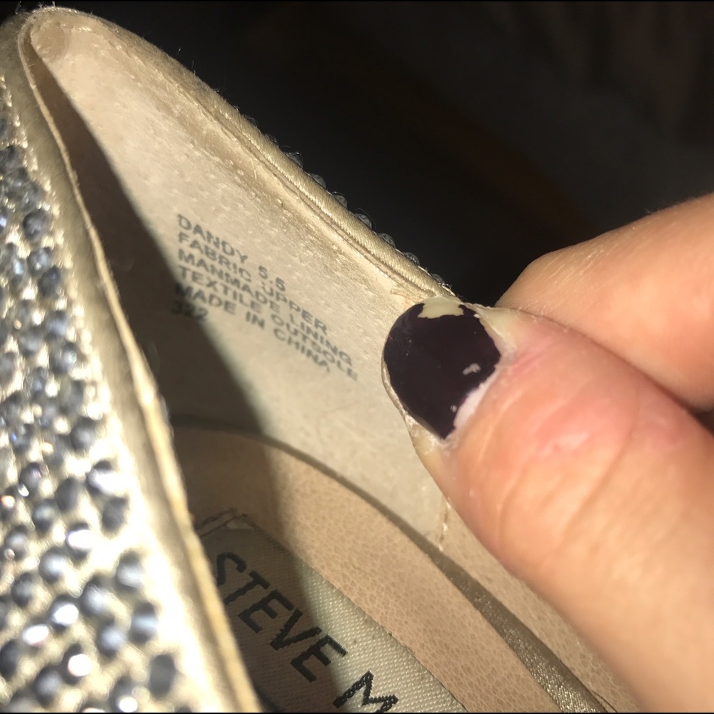 Steve Madden Rhinestone Heels - Picture 3 of 7