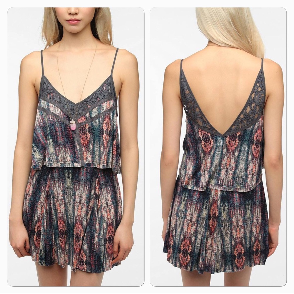 URBAN OUTFITTERS Layered Mini Dress / Tunic