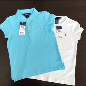 NWT Ralph Lauren girls sz 5 bundle polo + t shirt