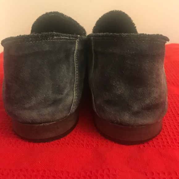 Distressed suede loafer main image 6