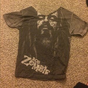 Customized rob zombie t shirt