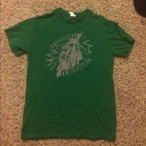 Lord of the rings green t shirt