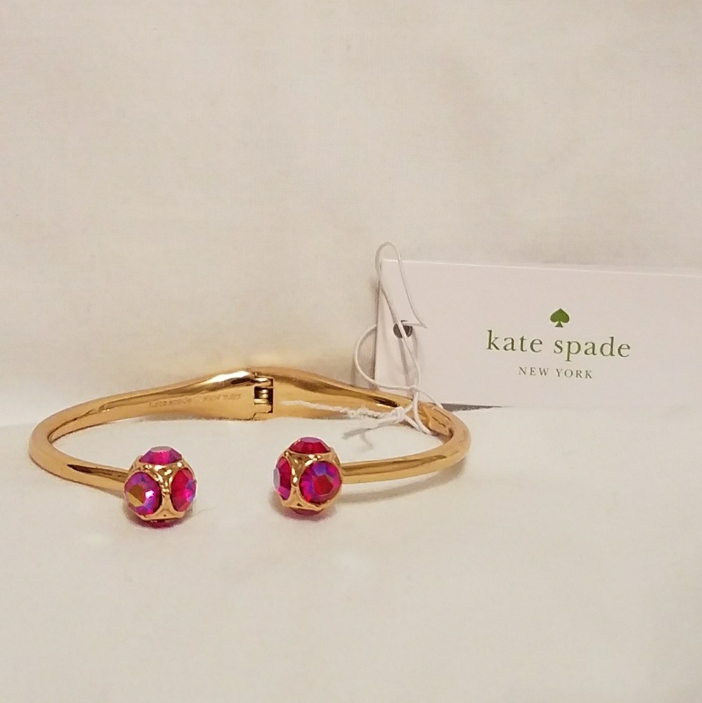 Kate Spade - Carnival Crystal Open Hinge Bangle