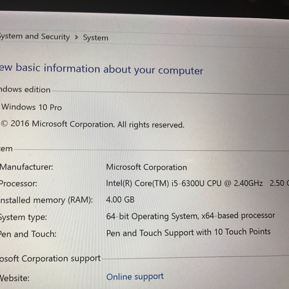 Microsoft Surface Pro 4 - Picture 3 of 4