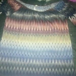 Gypsy Shirt Multi Colored 2XL