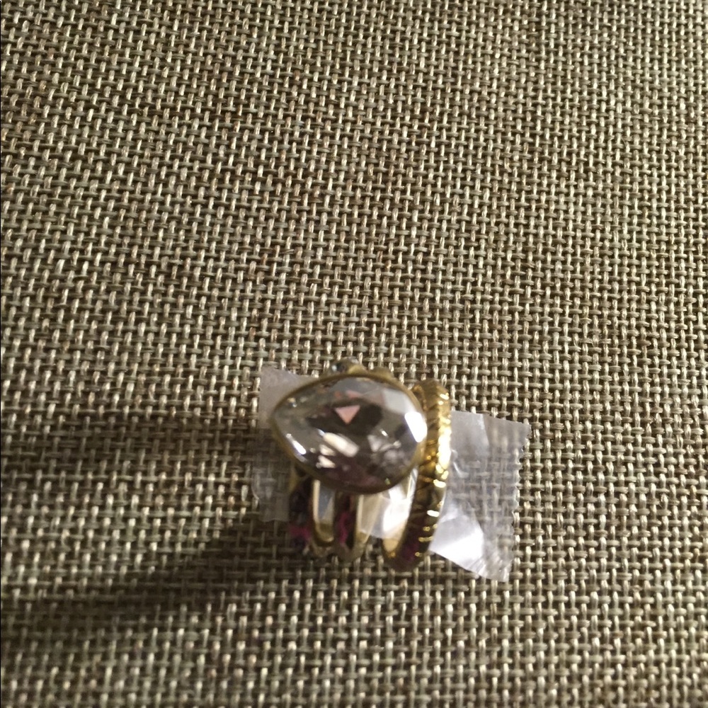 Silpada rings crystals