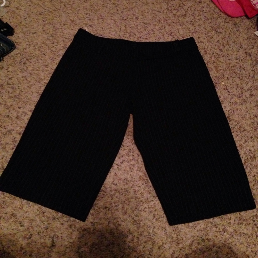 Black Slack Shorts