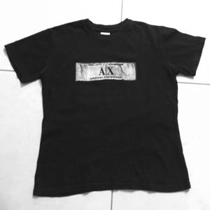 A|X Women's Modern Vintage Logo Tee