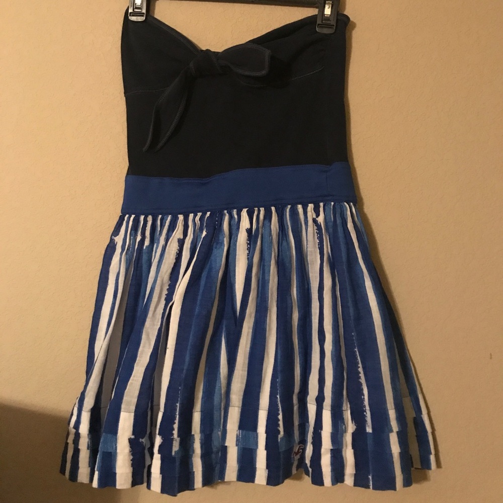 Hollister blue summer dress