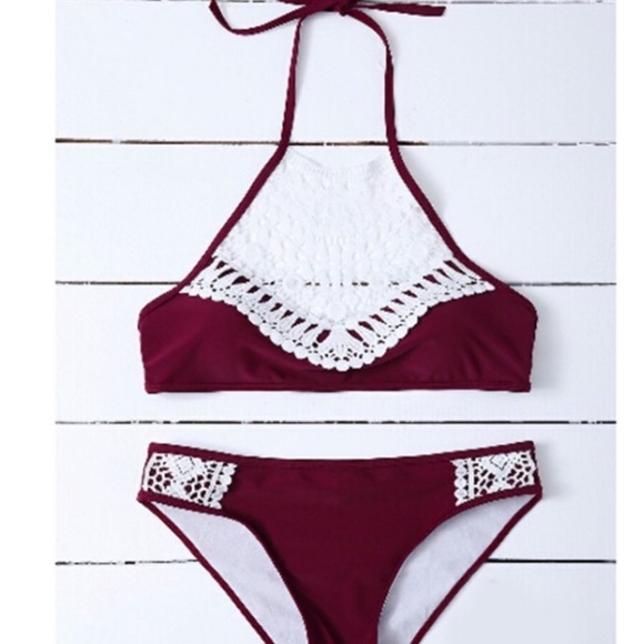 🌹LASTCHANCE🌹Crochet Halter Bikini - Picture 6 of 8