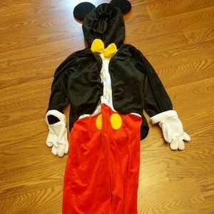Mickey mouse costume 4t/5t