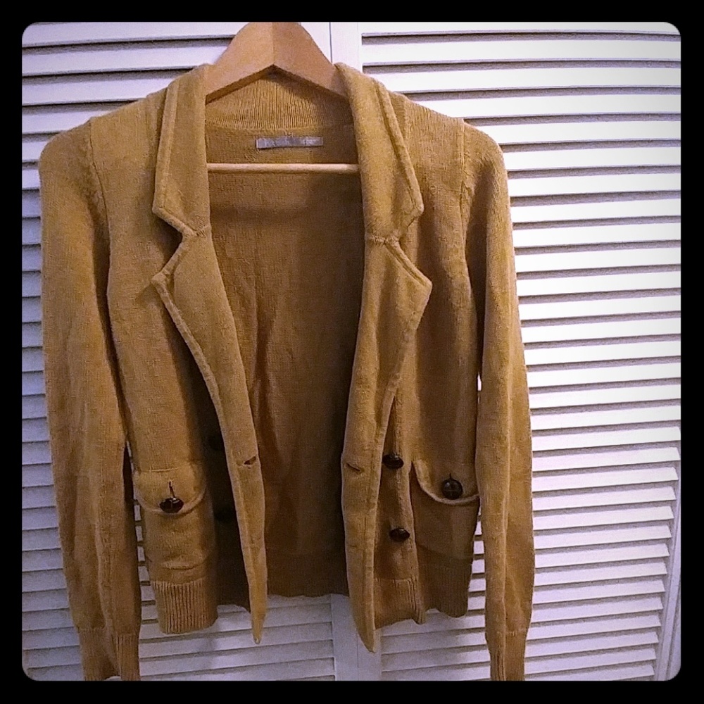 Light brown/tan cute sweater cardigan