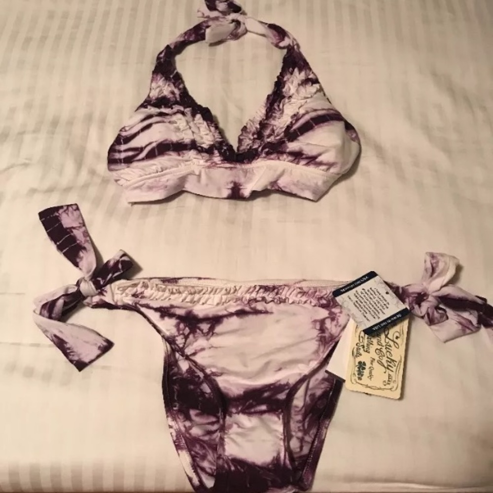 Lucky brand bikini tie dye summer lovin