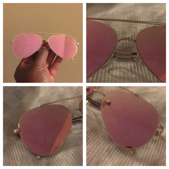 Adorable Two Colored face Aviators Sunglasses - Picture 2 of 8