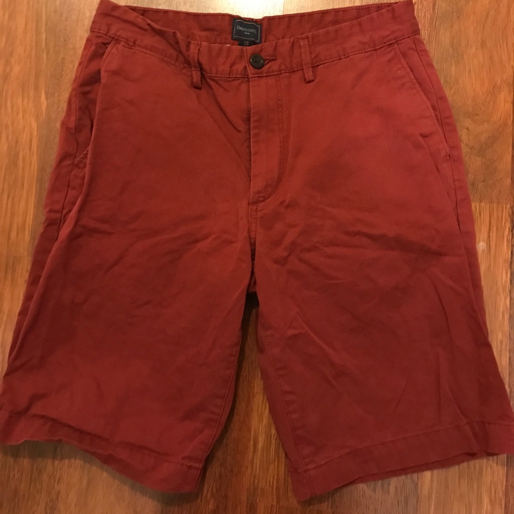 GAP Factory / Essential Khaki Shorts / Rust / W32