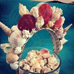 Mermaid Shell Crown Headband