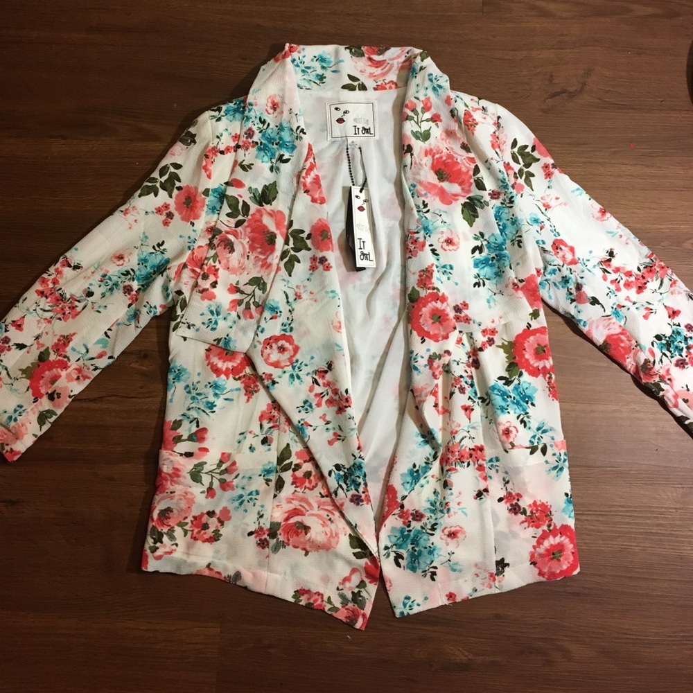 Brand New It Girl Floral Jacket
