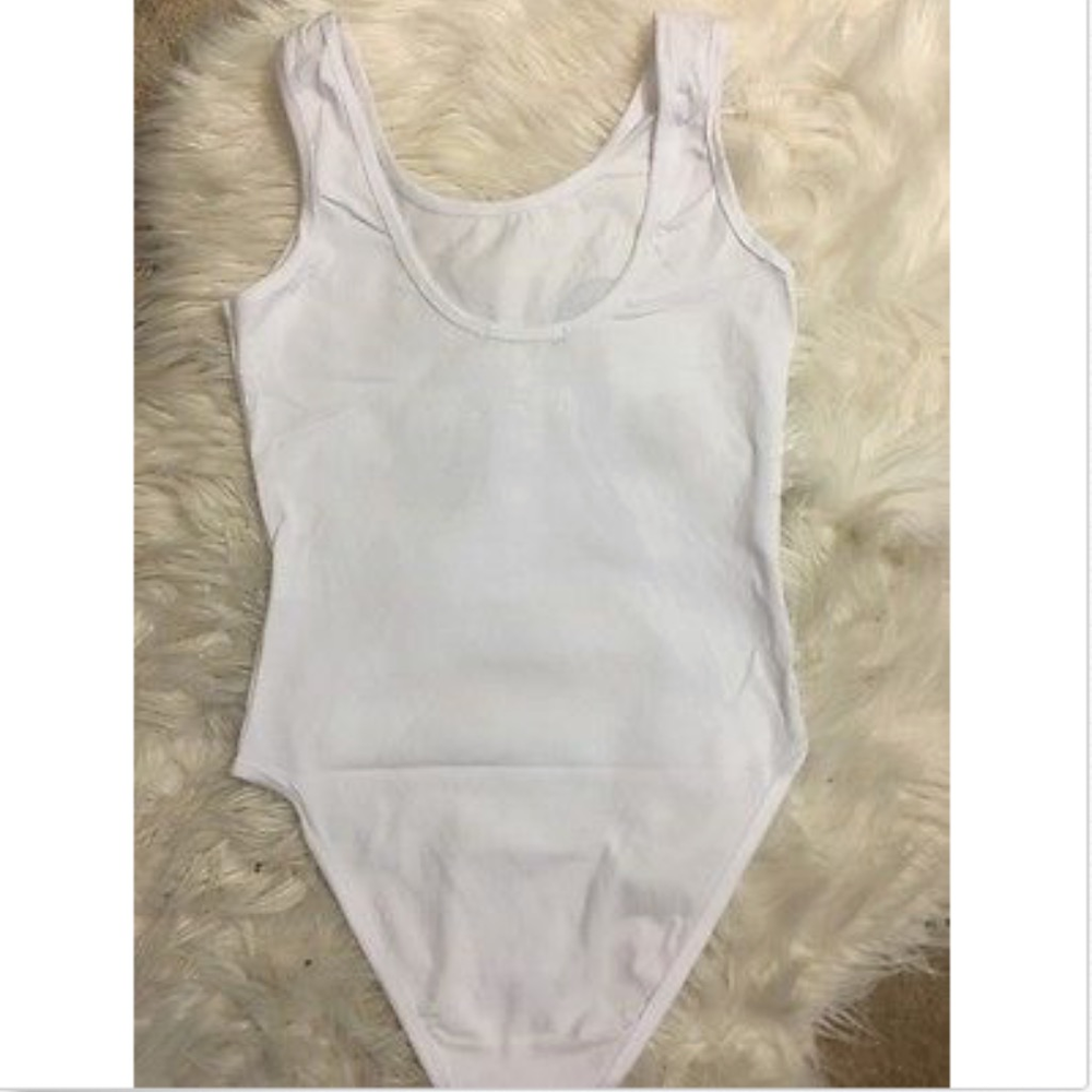 White Peace Americana Peace SignBodysuit - Picture 3 of 3