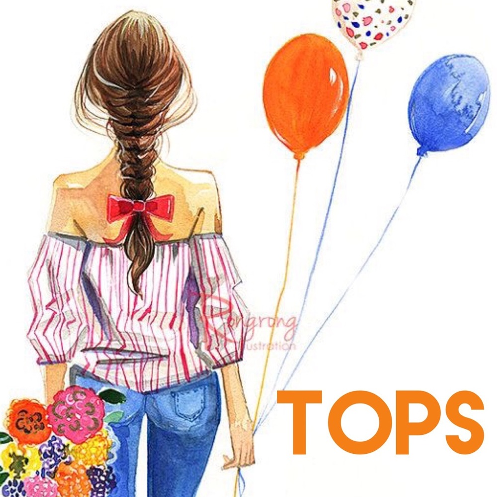 💜💚TOPS❤️💙