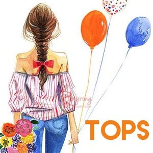 💜💚TOPS❤️💙